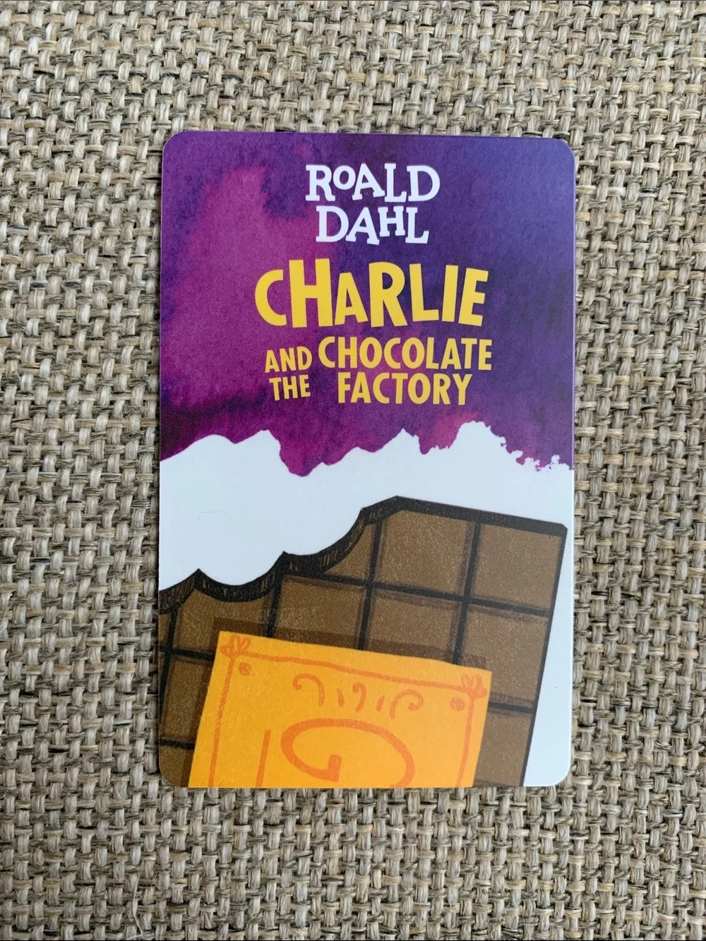 Yoto Card Charlie and the Chocolate Factory Roald Dahl